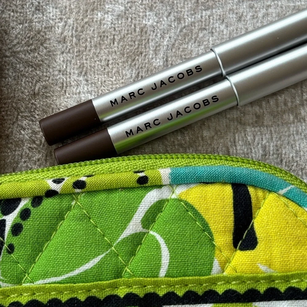 Marc Jacobs Brown Gel Eye Crayons Dew Drops Gel Highlighter Vera Bradley Mini